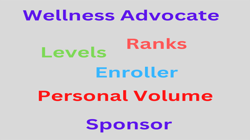 picture showing some of the the doTERRA compensation plan terms. picture showing some of the the doTERRA compensation plan terms.