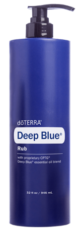 bottle of deep blue rub bottle of deep blue rub